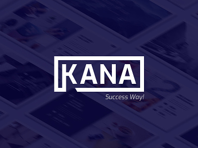 Kana logo design brand branding design graphic design logo ui