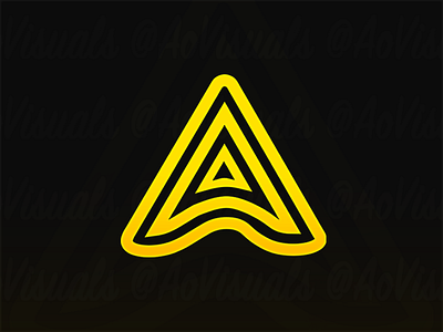 “A” letter logo! Hello Dribble! a logo logo logo design