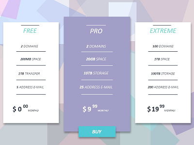 Pricing Ui challenge daily ui