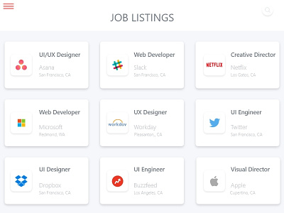 Job Listing challenge daily daily ui challenge design ui ux