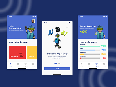 Learning Mobile App UI/UX Design