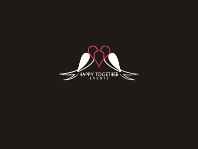 Happy Together Logo illustration logo love sketch vector