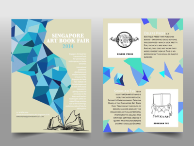 Singapore Art Book Fair 2014 - Newsletter