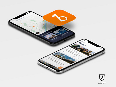 Buurt - Stay in touch with your neighborhood app branding design ui ux website