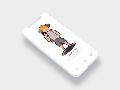 Authenthic Jogja: Onboarding apps design character art character concept culinary design illustration mobile app onboarding tourist traditional vector