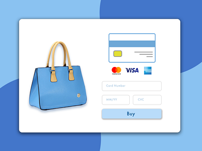 Daily UI :: 002 Credit Card Checkout (modified)