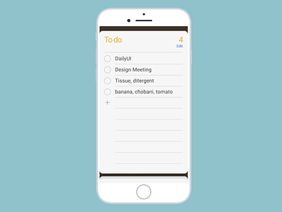 Daily UI :: 042 ToDo List dailyui design todolist ui uidesign