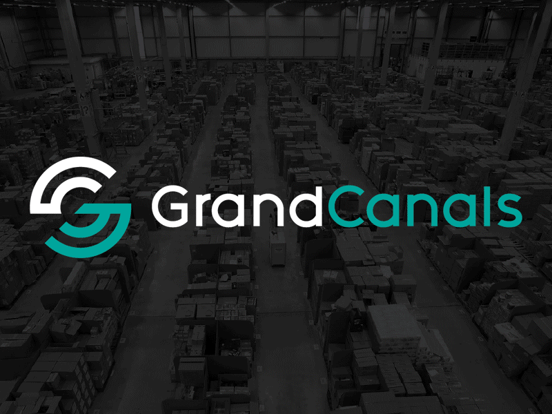 GrandCanals Logo + Visual Identity brand branding c fulfillment g ship shipping supply
