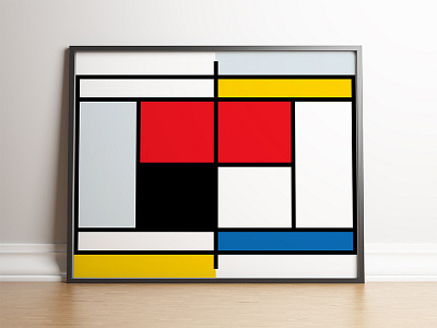 Piet Mondrian designs, themes, templates and downloadable graphic ...