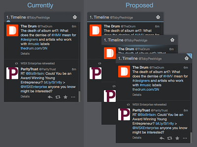 "New tweets" notifications for Tweetdeck