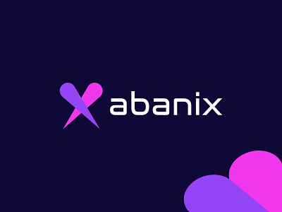 abaniX logo app branding icon illustration illustrator logo new logo ui vector web website x logo xbox