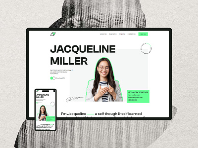 Creative Resume Webflow Website Template