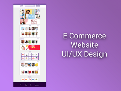 Rong (E Commerce Website) case study design ecommerce website ui ux web web ui