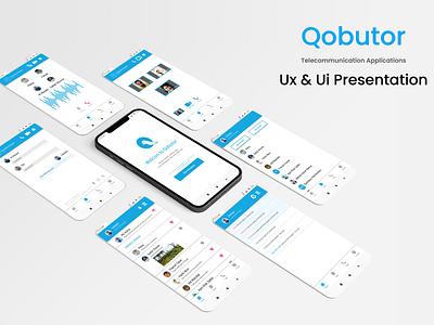 Qobutor (Android Application) android app app design case study design ui user experience user interface ux