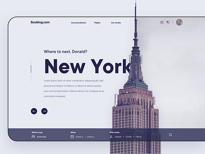 Booking Redesign Concept art direction branding design product design typography ui visual design