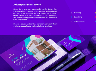 Navon Co. | A life full of design secrets animation application branding development graphic design logo online marketing typography ui ux