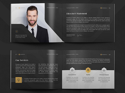 BAMURAN | Brand Identity animation black brand branding brochure color company design graphic design profile