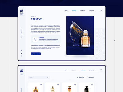 Yaqut Oud & Perfumes animation brand brand identity branding design graphic design illustration logo online marketing sketch ui ui ux ui design uidesign ux ux design uxdesign vector web website