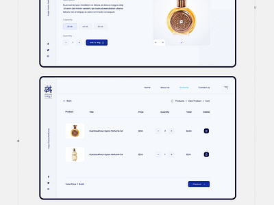 Yaqut Oud & Perfumes animation brand brand design brand identity branding design graphic design online marketing ui ui ux ui design uiux ux ux design vector web web design webdesign website website design