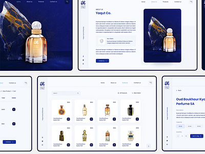 Yaqut Oud & Perfumes app brand branding design graphic design icon illustration logo typography ui ui design uidesign uiux ux uxui web web design webdesign website