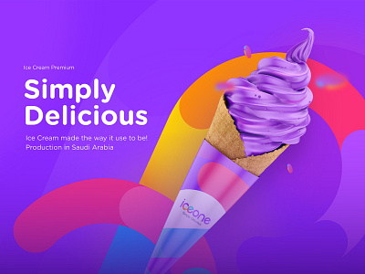 Iceone Branding & Packaging brand brand identity branding color colorfull design dribbble graphic design ice icecream logo packaging vector web