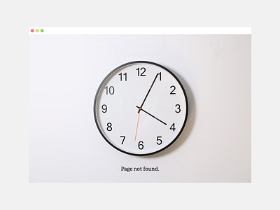 4:04 (Weekly Warmup) 404 404 error page dribbbleweeklywarmup ui ux website