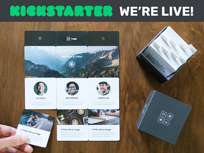 Live on Kickstarter! The New Wireframe Deck