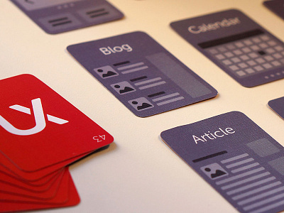 Website Deck the Halls deck of cards ia print products ui ux ux kits website website deck wireframe