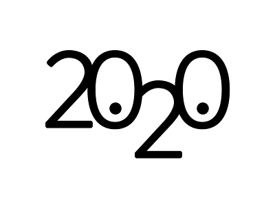 2020, 20/20 2020 branding logo