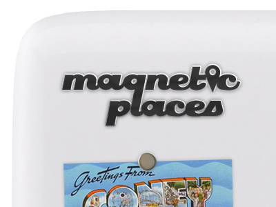 Magnetic Places fridge locations magnet places