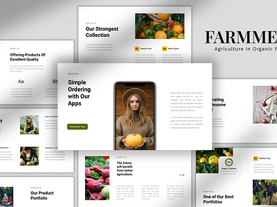 FARMMERA – Organic Farm Agriculture Template plantation