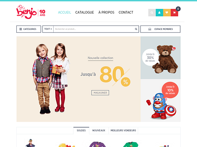 Benjo - Ecommerce site