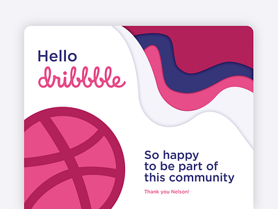 Hello dribbble!