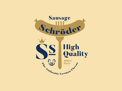 Sausage Schroder logo logodesign design