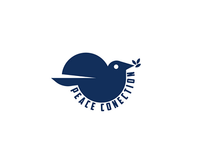Peace Conection logo design brand