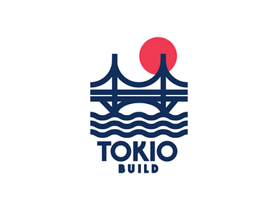 Tokio Build logo design brand