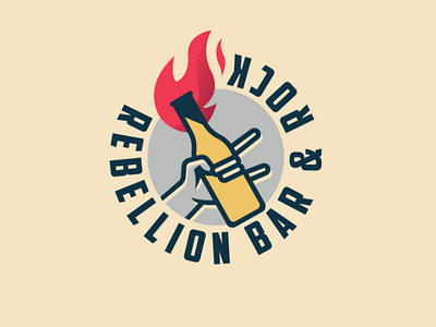 Rebellion Rar & Rock logo logodesign design