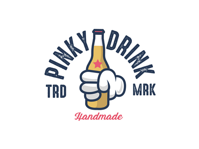 Pinky Drink logo logodesign design