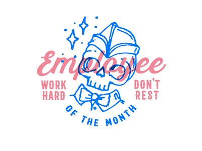 Employee of the month logo logodesign design