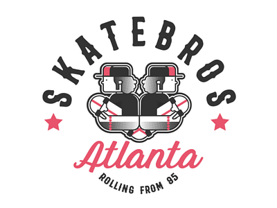 Skatebros logo logodesign design