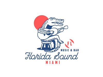 Florida Sound logo logodesign design