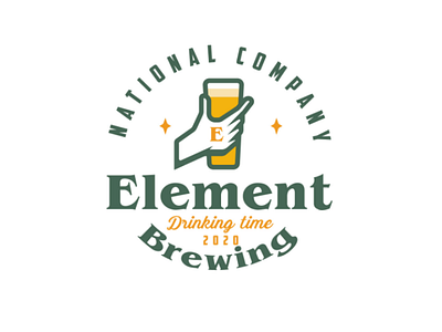 Element Brewing logo logodesign design