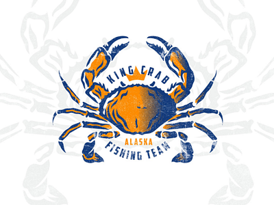 King Crab logodesign design brand