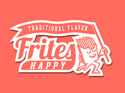 Frites Happy logodesign design brand