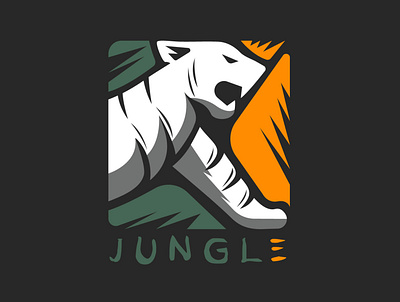 jungle diseño diseño de logo diseño plano ilustración logo logo logodesign design logodesign design brand logotipo marca tipografía