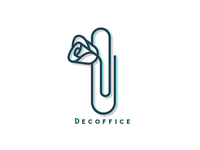 Decoffice art diseño diseño de logo diseño plano icono illustration ilustración ilustrador logo logotipo marca plano tipografía vector