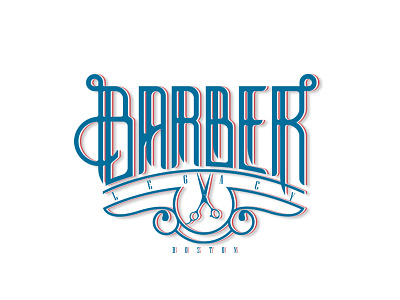 Barber Legacy art º diseño diseño de logo diseño plano icono ilustración ilustrador logo logotipo marca plano tipografía vector