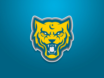 Lunar Tiger diseño diseño de logo diseño plano icono ilustración ilustrador logo logotipo marca vector