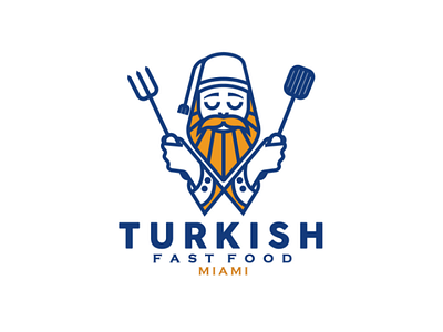 TURKISH fast food logodesign design brand