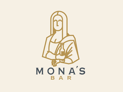 MONA'S BAR logodesign design brand